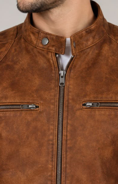Vintage Sheepskin Leather Jacket | NYS Jacket