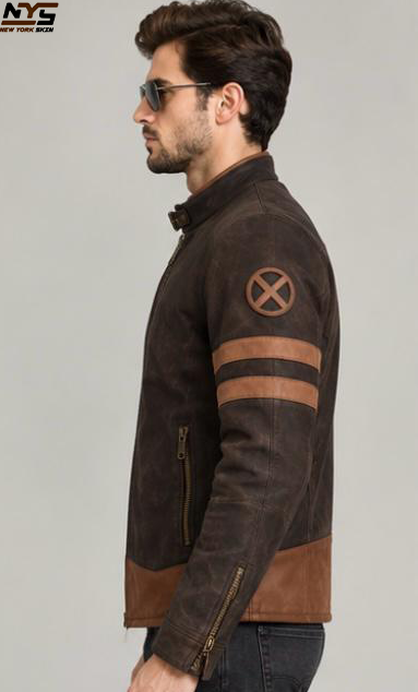 Wolverine Sheepskin Leather Jacket – Snuffed Finish