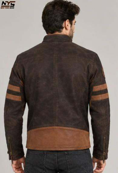 Wolverine Sheepskin Leather Jacket – Snuffed Finish