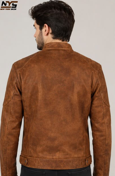 Vintage Sheepskin Leather Jacket | NYS Jacket