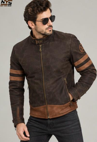 Wolverine Sheepskin Leather Jacket – Snuffed Finish