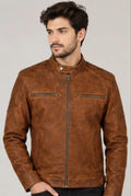 Vintage Sheepskin Leather Jacket | NYS Jacket